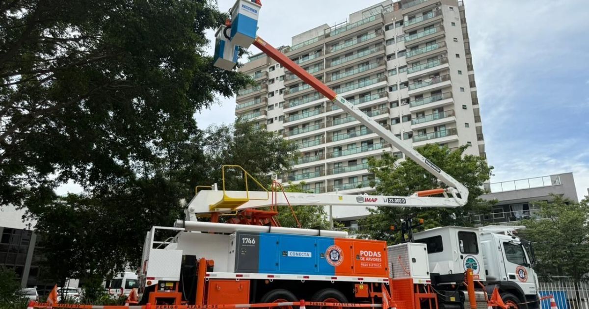 Comlurb fará poda de árvores sem corte de energia no Rio