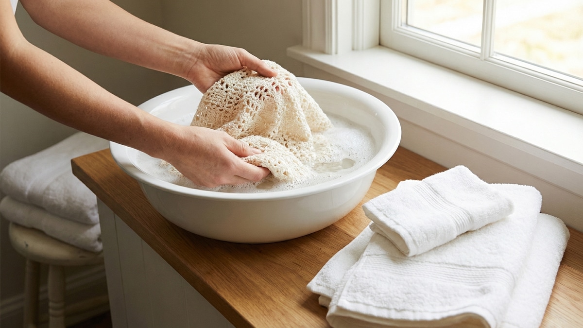 Como Lavar Crochê em Casa sem Manchar ou Desfazer: Dicas de Experta