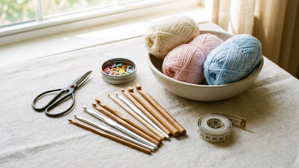 Como Montar o Kit Iniciante de Crochê Perfeito: Um Guia para Iniciantes