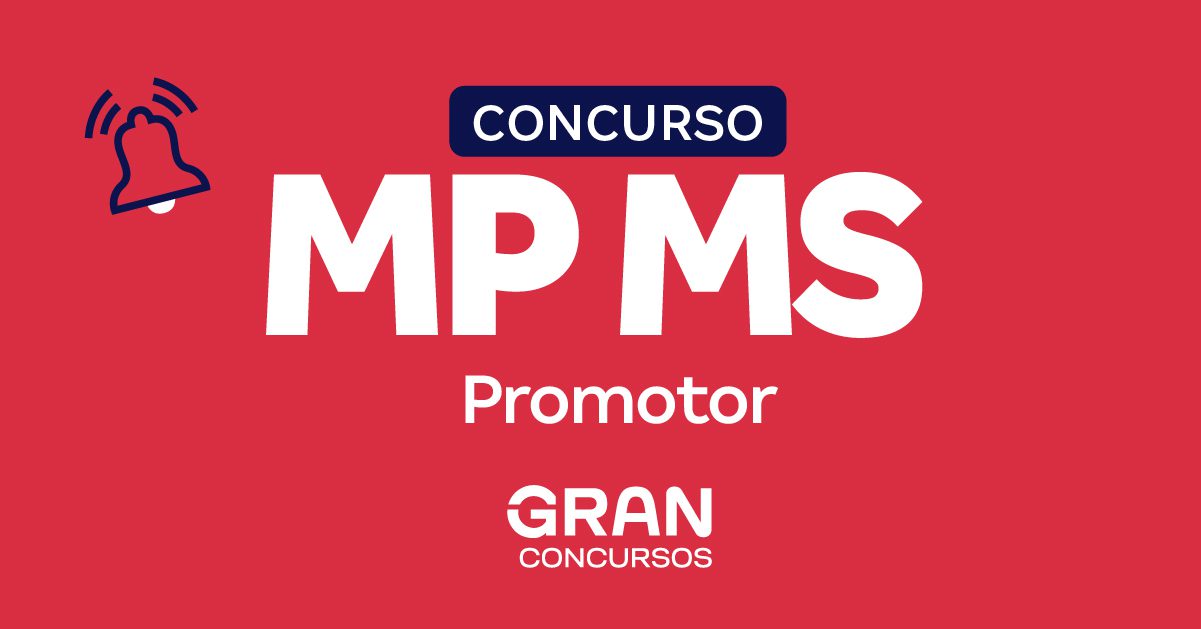 Concurso MP MS Promotor: Inscrições Abertas para Vagas de R$ 33,9 Mil