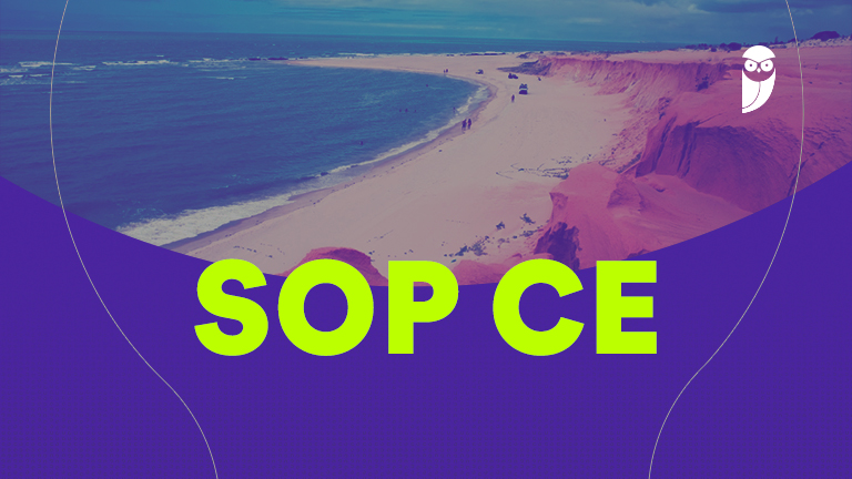 Concurso SOP CE: 63 vagas imediatas + cadastro reserva - Ceará