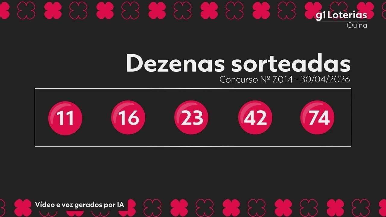 Conheça o Resultado do Concurso 7014 da Quina hoje!