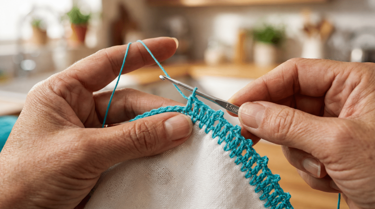 Conheça os 5 Melhores Modelos de Bicos de Crochê para Pano de Prato: Guia Prático para Artesãs