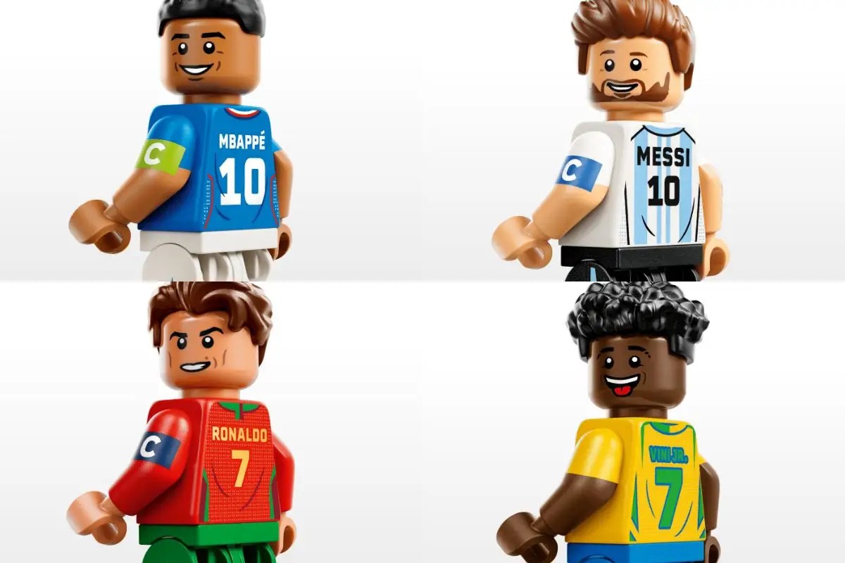 Copa do Mundo 2026: LEGO Lança Coleção Com Messi, CR7 e Vini Jr - Preços Acima de R$ 1 Mil