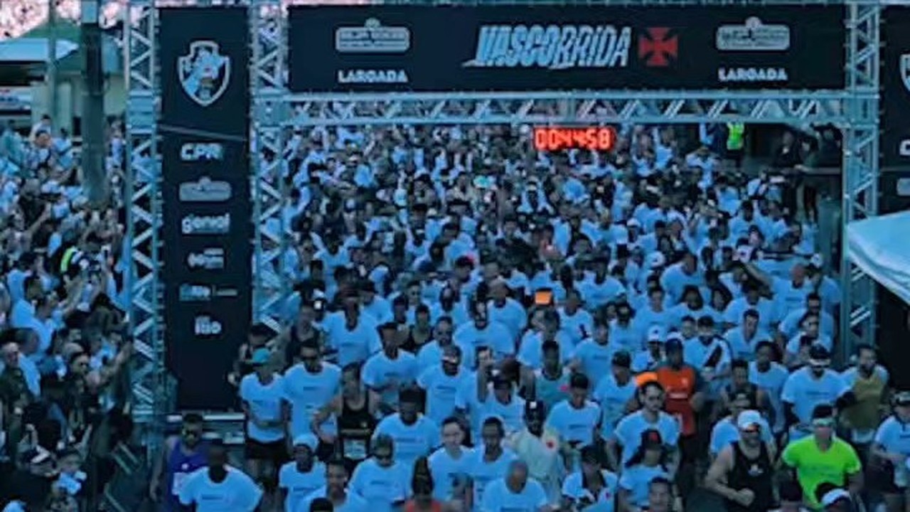 Corrida de rua promovida pelo Vasco chega a Vitória em 2026