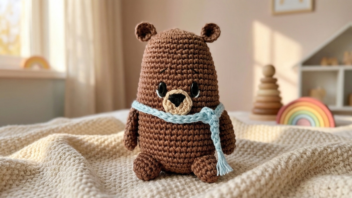 Criar o Seu Urso Cappuccino Amigurumi: Guia Completo para Profissionais