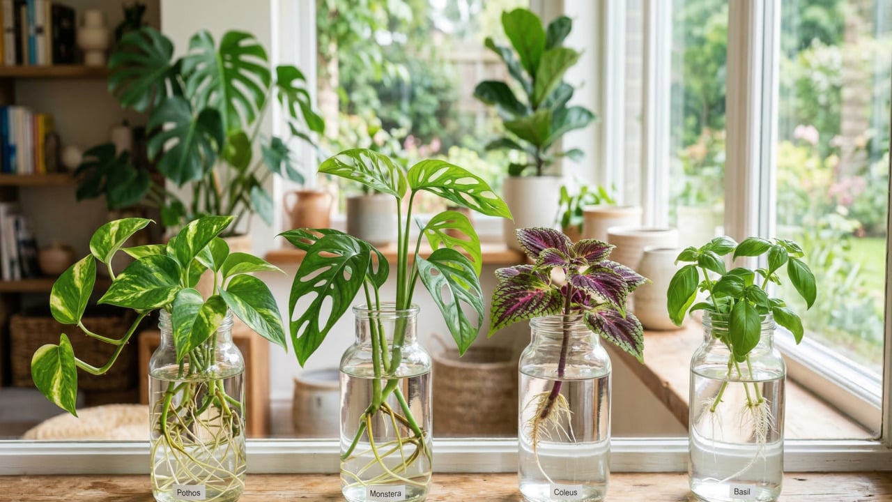 Crie um Jardim Infinito: 4 Plantas que Enraízam em Poucos Dias em Casa