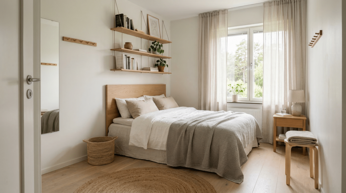 Crie um Quarto Pequeno Mas Espaçoso: Dicas e Soluções para Quartos Estreitos