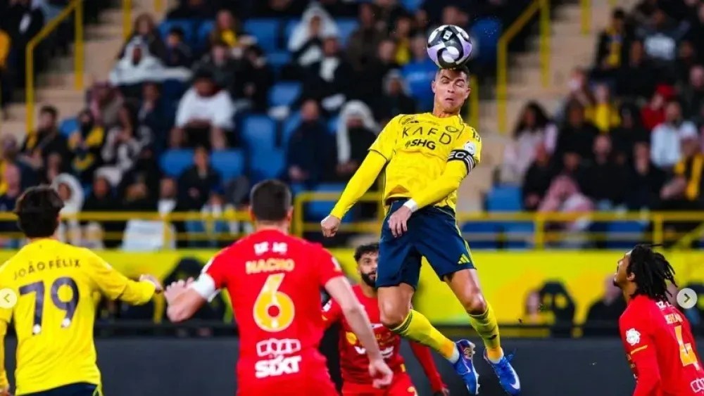 Cristiano Ronaldo marca, mas Al-Nassr perde no Campeonato Saudita