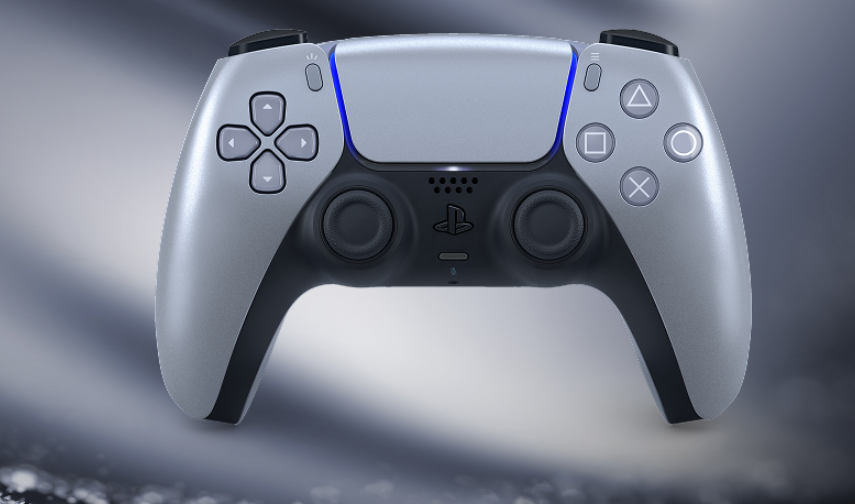 Desbloqueie o Poder do PS5: Controle DualSense Sterling Silver em Promoção!