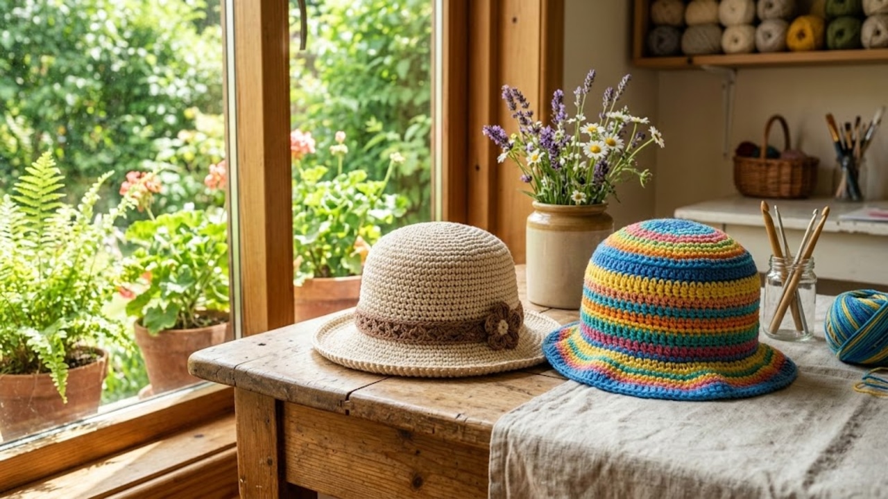 Descubra o Bucket Hat de Crochê: O Acessório de Verão de 2026 que Une Estilo e Praticidade