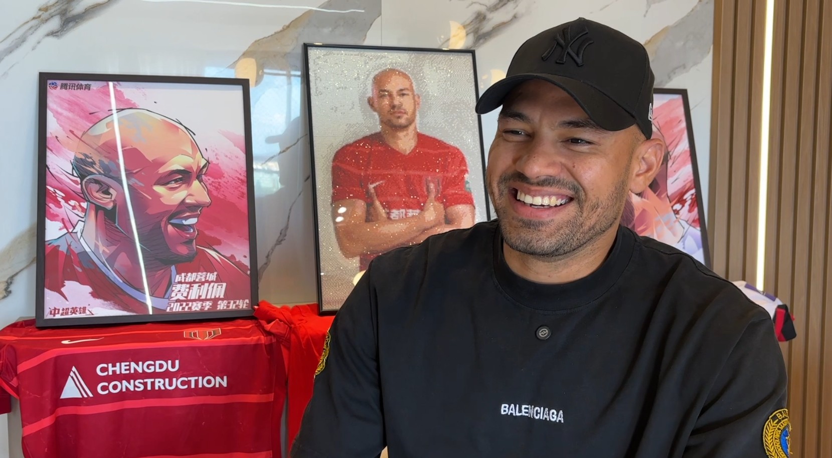 Destaque na China, ex-parceiro de Elkeson destaca "ano maravilhoso" e descreve relação com