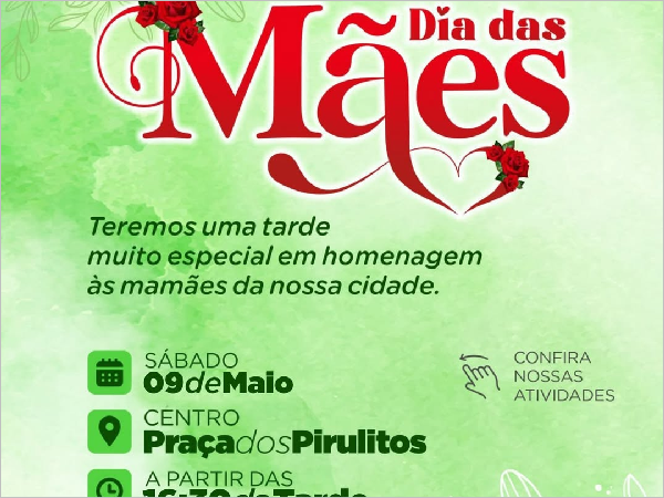 Dia das Mães em Crateús: Uma Tarde de Carinho e Diversão para Todas as Famílias