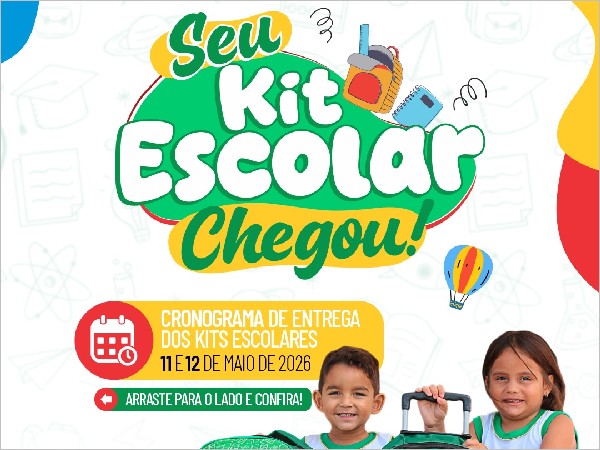 Educação de Qualidade: Entrega de Kits Escolares em Crateús!