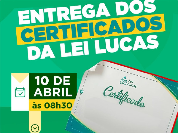 Educação em Segurança: Entrega dos Certificados da Lei Lucas em Crateús