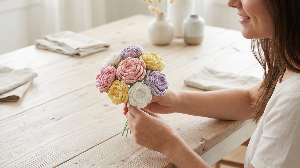 Flores de Crochê: Técnicas e Dicas para Criar Presentes Inesquecíveis