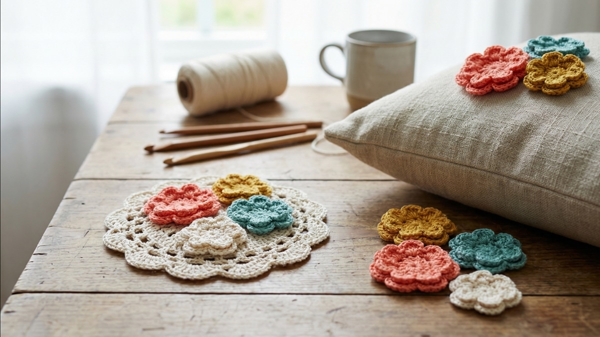Flores de Crochê: Técnicas e Dicas para Criar Objetos de Arte Unicos