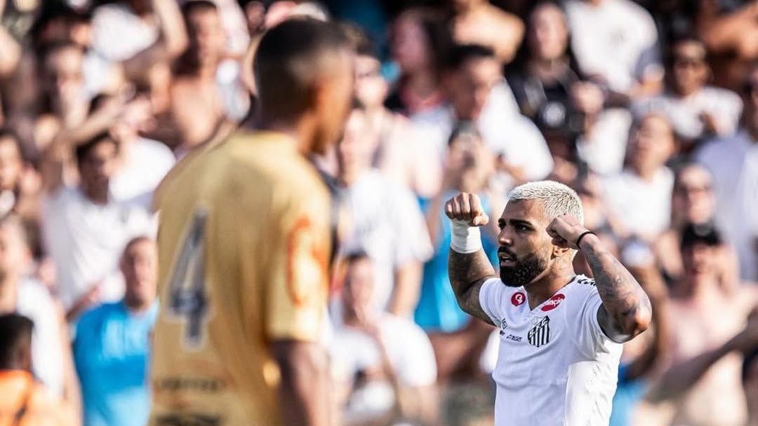 Gabigol marca, e Santos vence Novorizontino na estreia do Paulistão