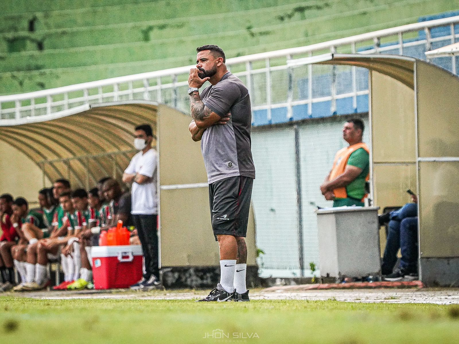 "Gostei muito do que vi", destaca técnico do São Francisco apesar de derrota em amistoso
