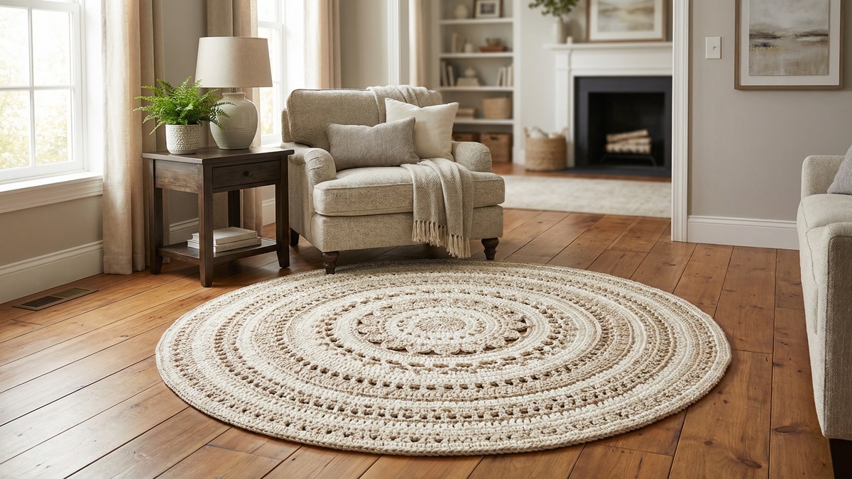 Gráficos de Tapetes de Crochê para Decoração: Criar Ambientes Únicos