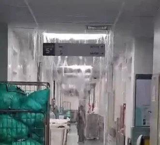 Hospital em Fortaleza é atingido por alagamento devido a chuvas intensas, mas serviços permanecem sem interrupção