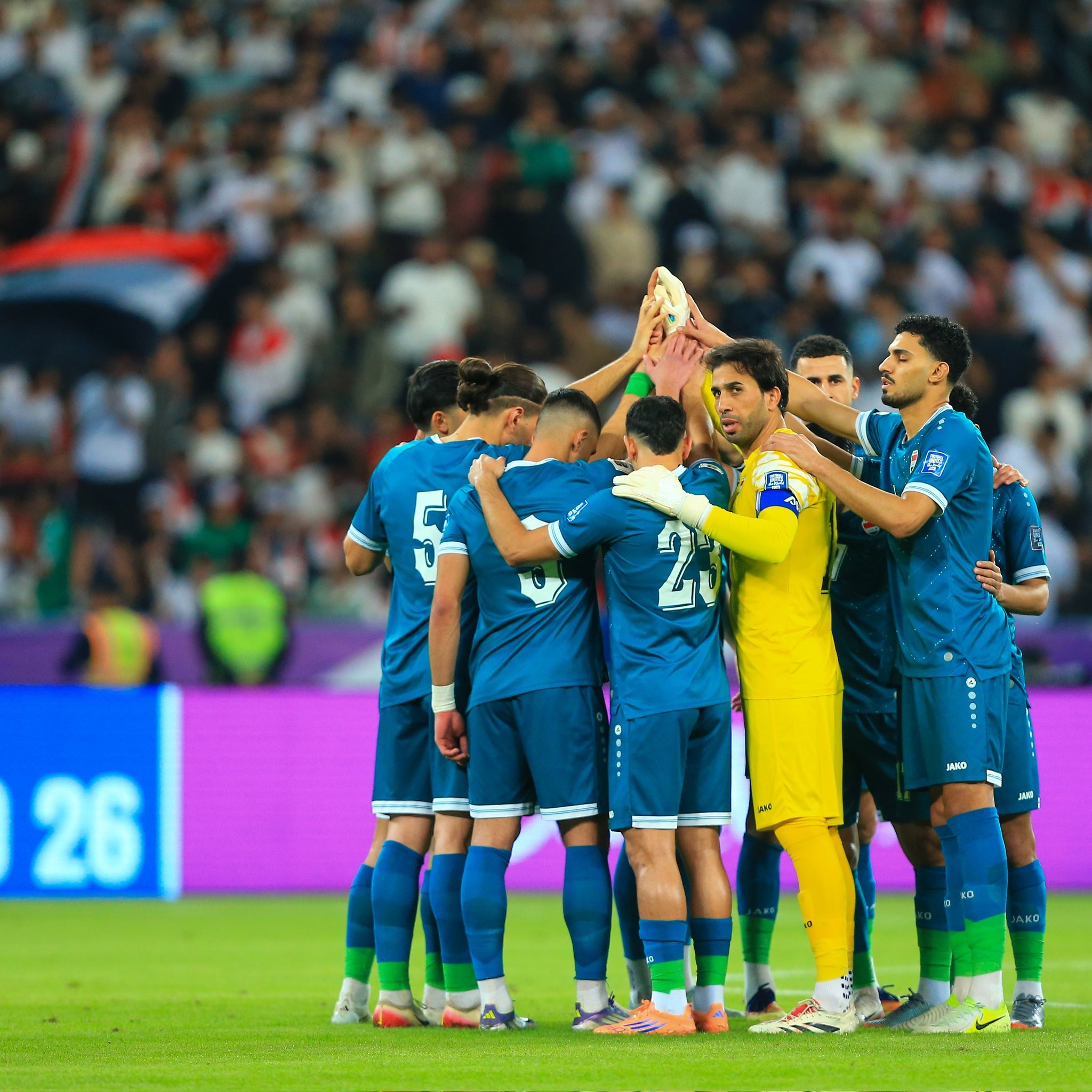Iraque pede adiamento da repescagem para a Copa de 2026 devido à guerra no Oriente Médio