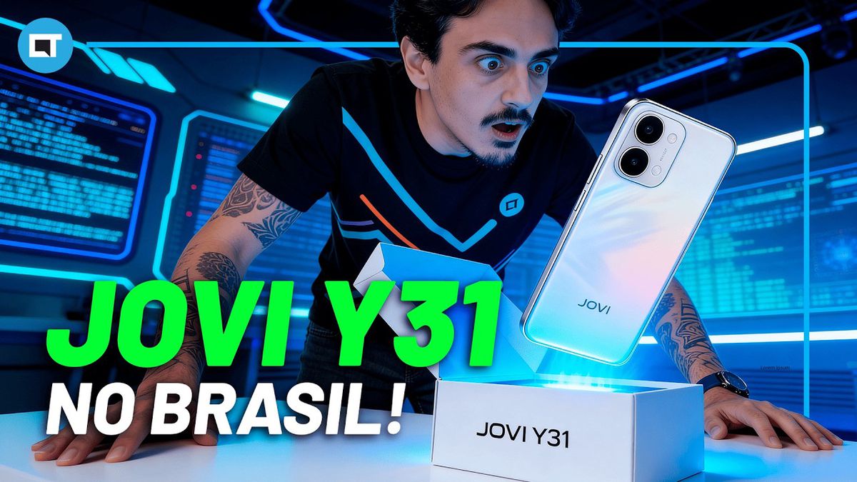 Jovi Y31 traz bateria de 6.500 mAh e divergência em processador