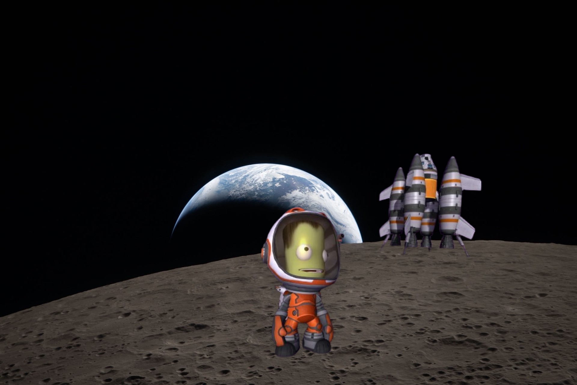Kerbal Space Program explode no Steam: A missão Artemis II é o motor de sua ascensão