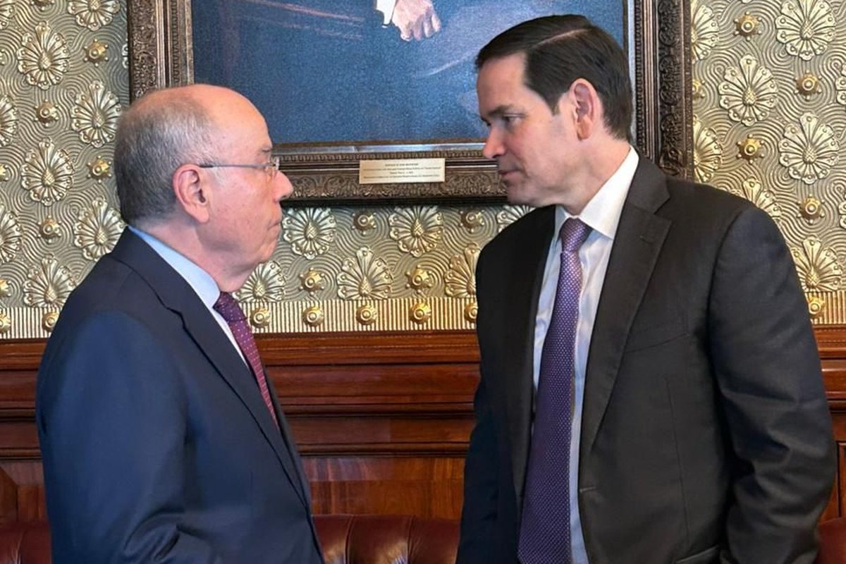 Mauro Vieira conversa com Marco Rubio sobre eleições na Colômbia