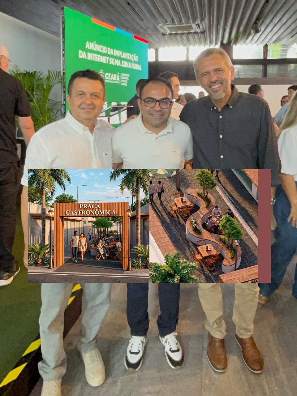 Monsenhor Tabosa Recebe Praça Gastronômica: Novo Polo de Lazer e Economia