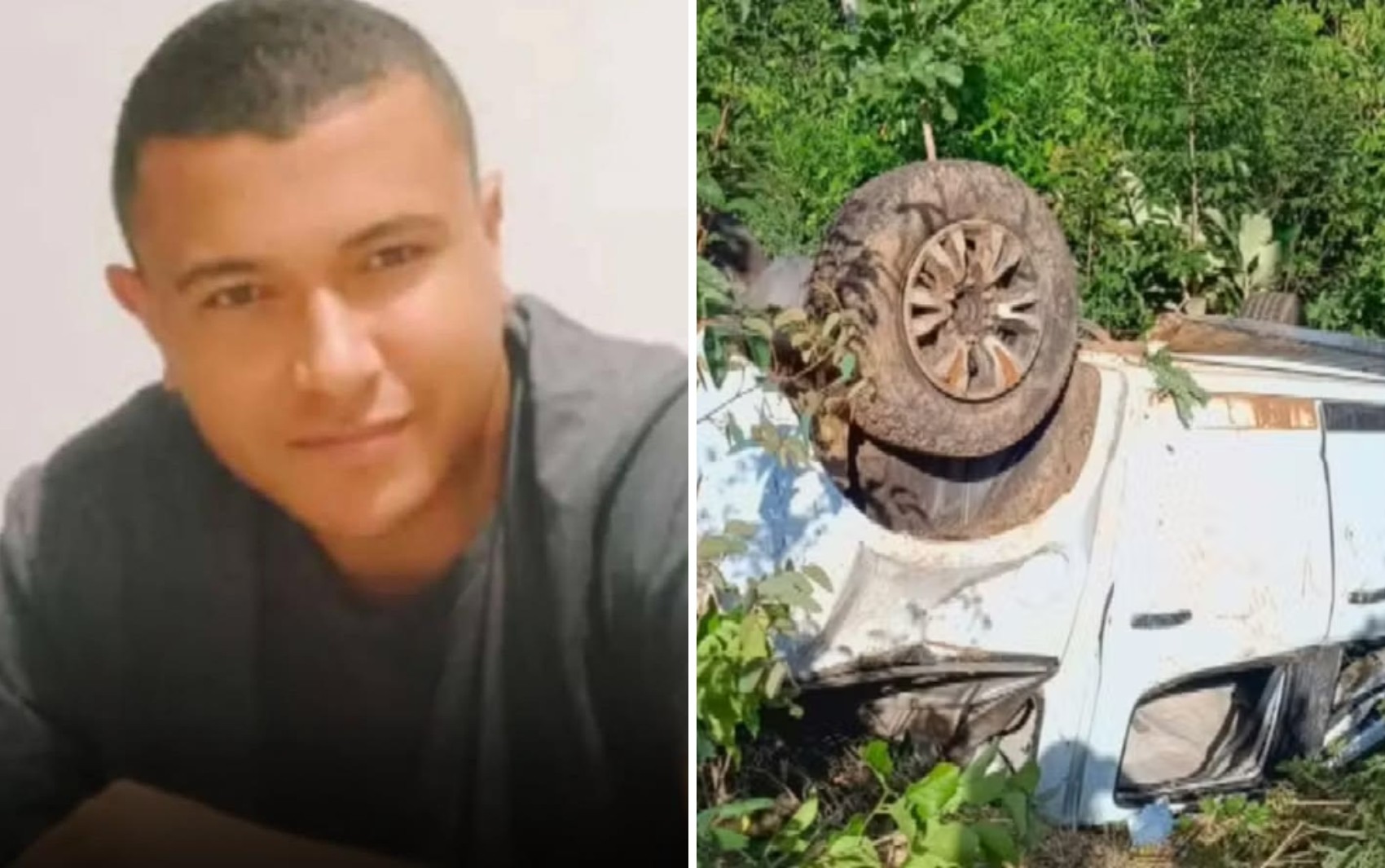 Morre segunda vítima de capotamento na GO-507 