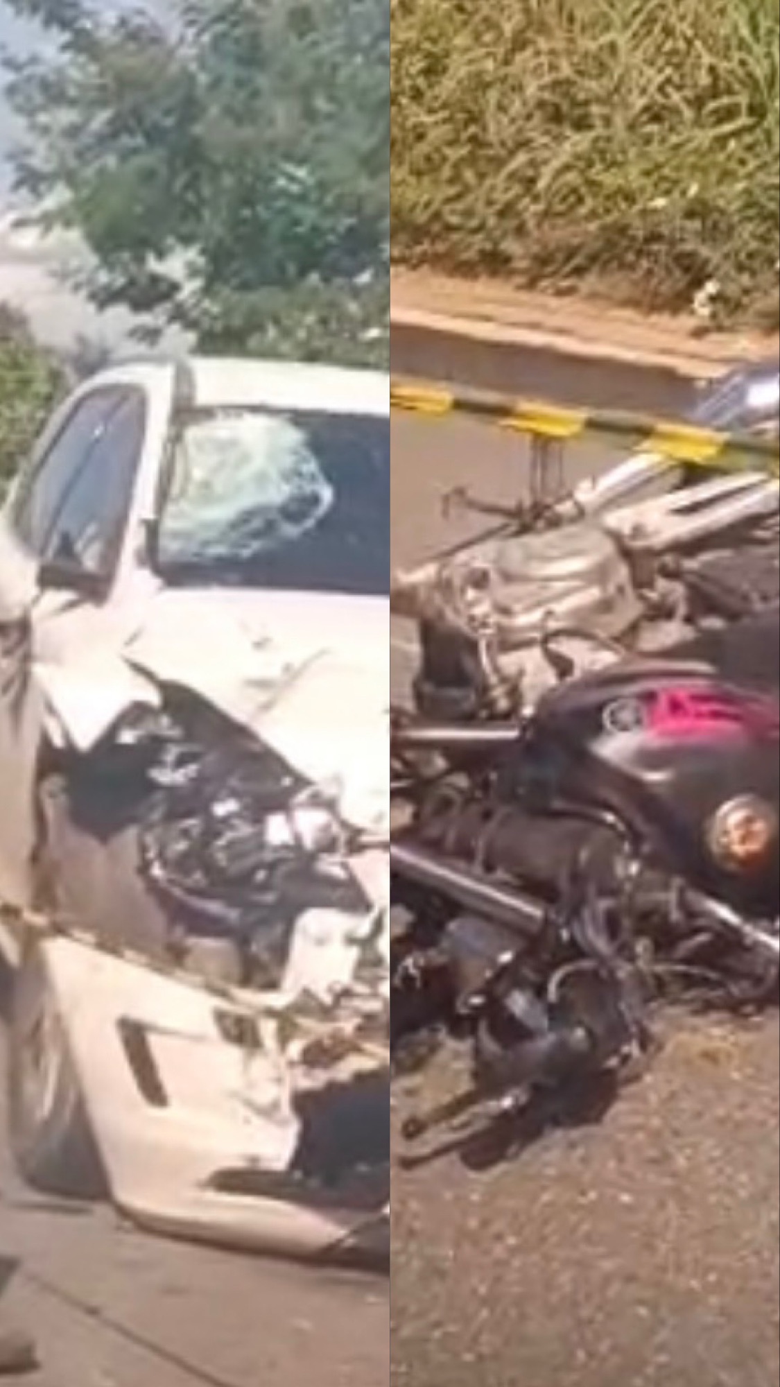 Morte em Trânsito: Homem de 32 anos morre em colisão entre carro e motocicleta em Santa Quitéria
