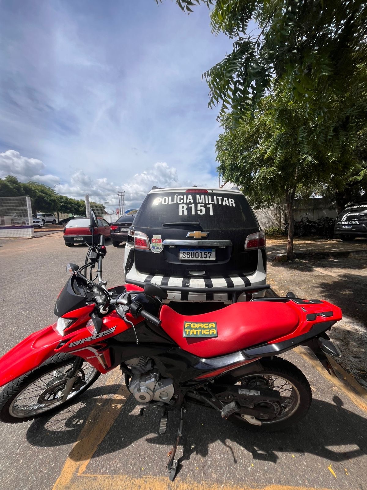 Motocicleta com sinais de adulteração é apreendida em Ararendá