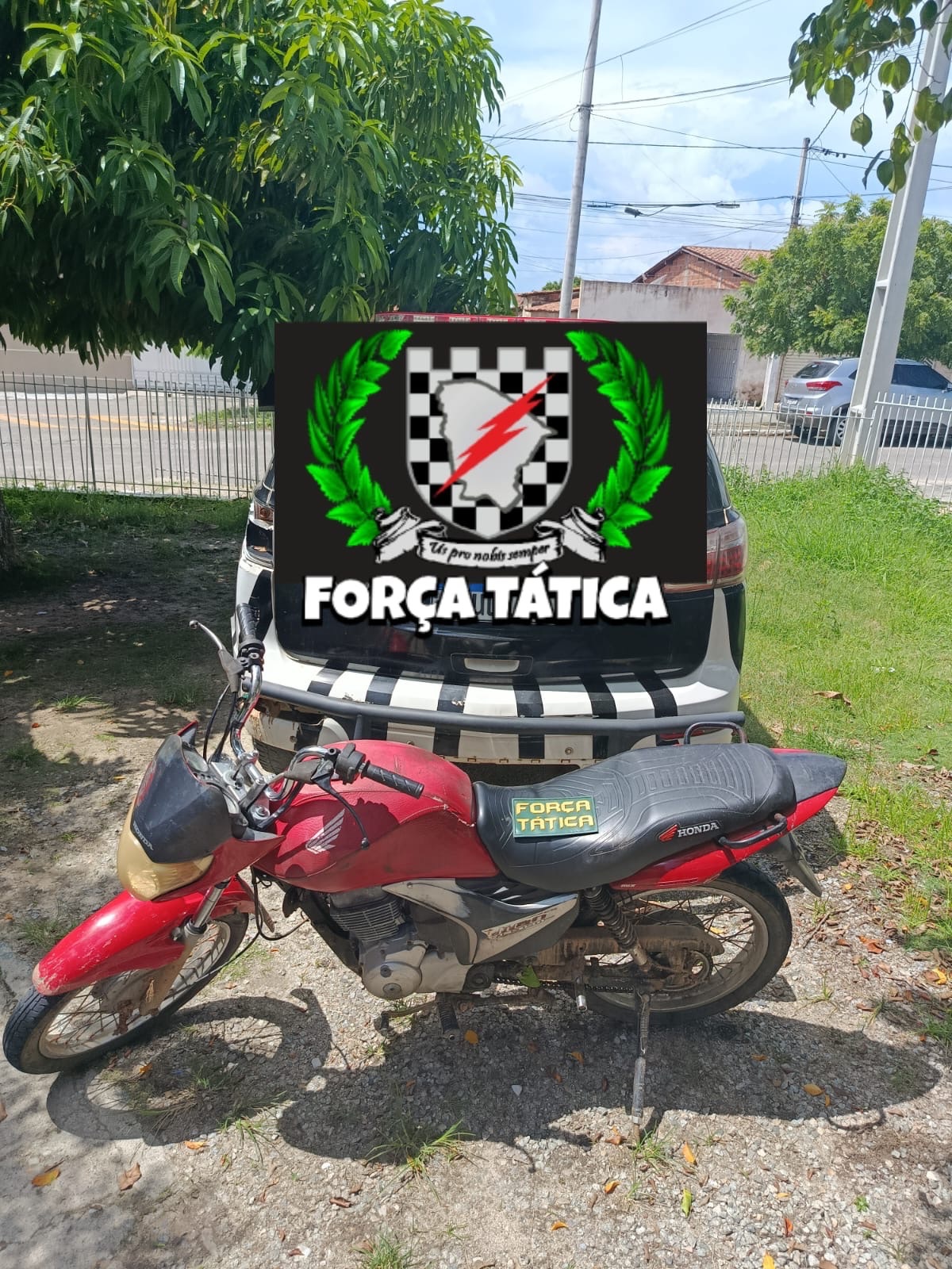 Motocicleta Furtada em Ararendá: Nova Russas Recupera Honda CG 150 Titan Mix ES