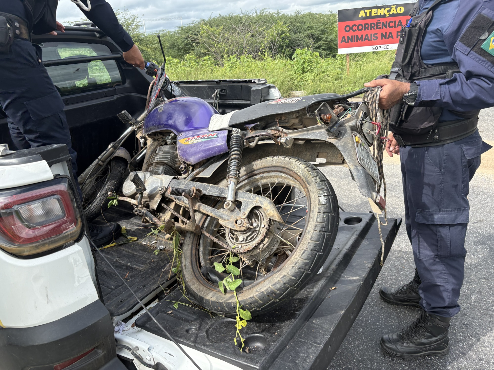 Motociclista Ferido em Acidente de Trânsito em Crateús: Um Relato de Choque e Responsabilidade