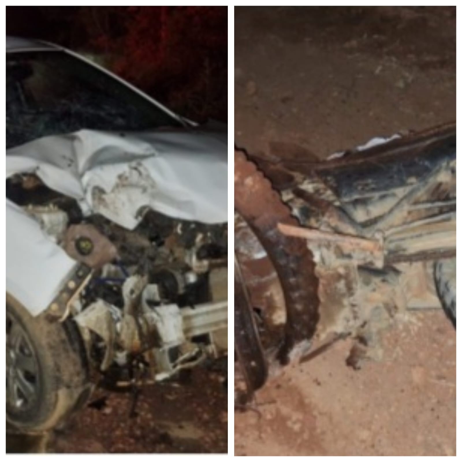 Motociclista morre após colisão frontal com carro na LMG-602, em Taiobeiras