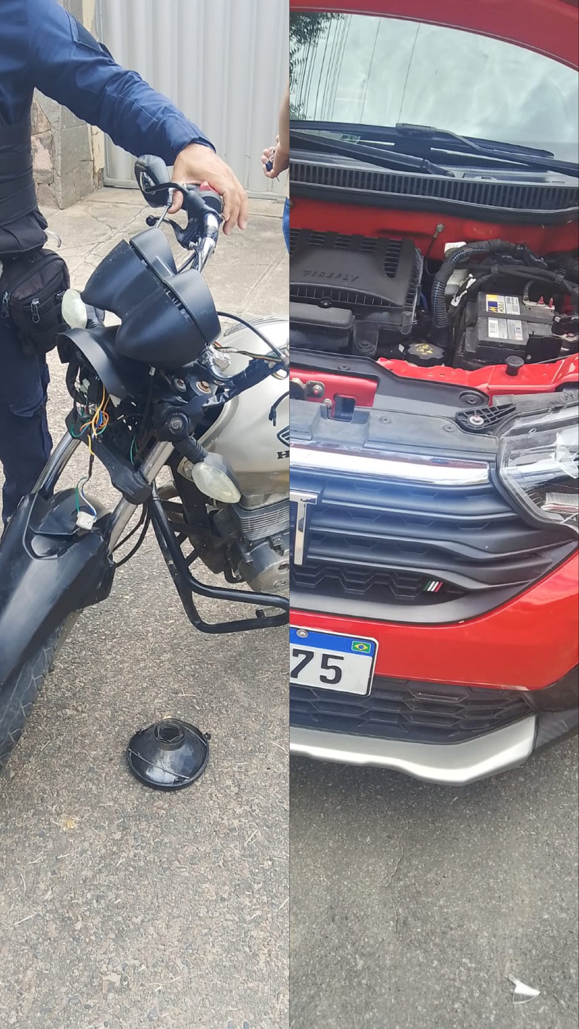Motorista é flagrado em embriagado e deixa ferido motorista na cidade de Crateús no Ceará