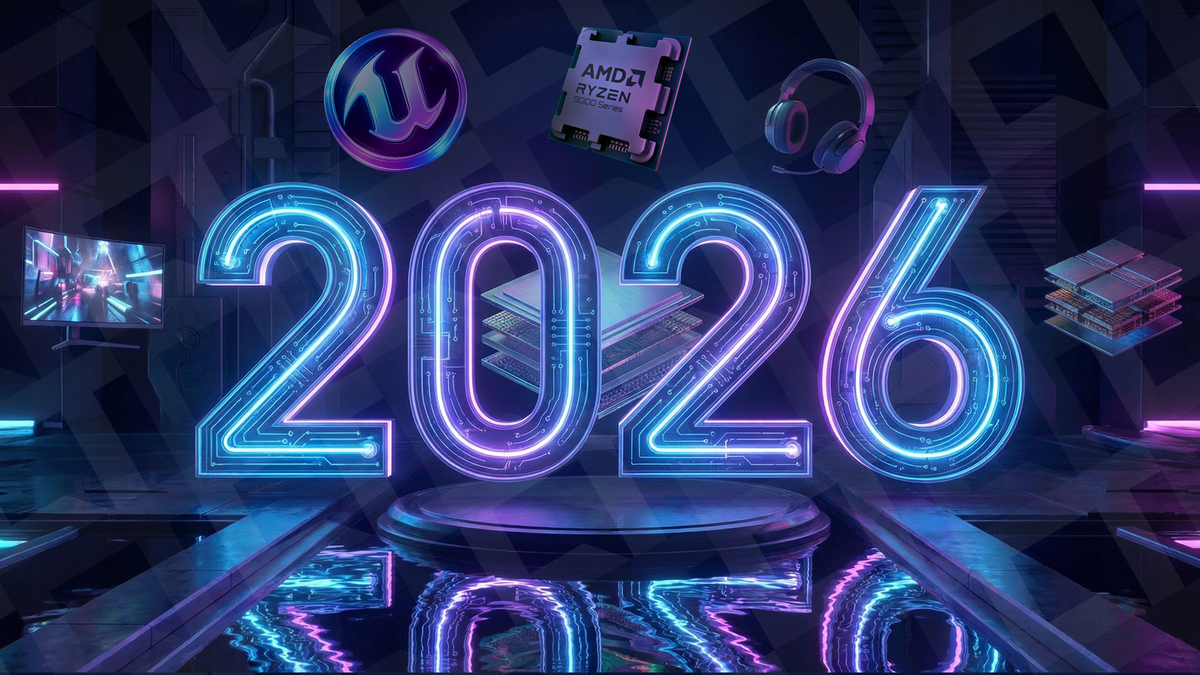 Novidades em tecnologia que vão transformar os games em 2026
