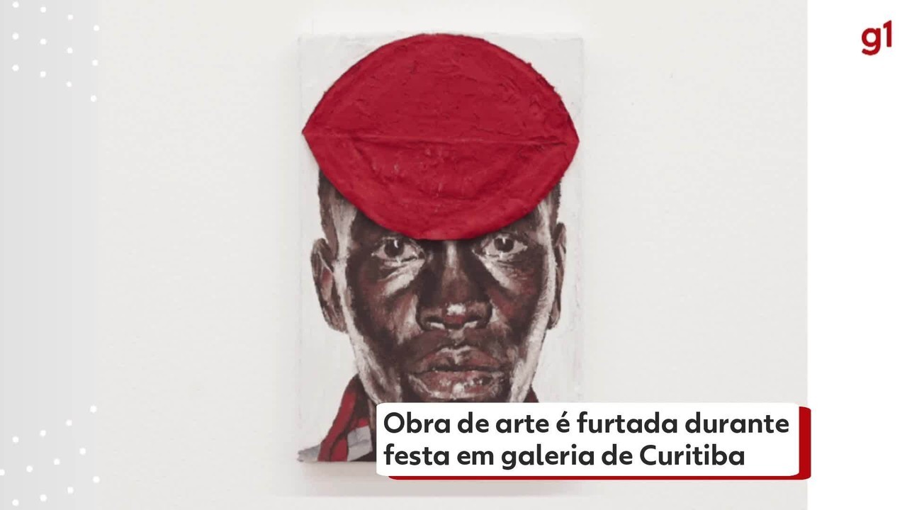Obra de arte é furtada durante festa em galeria de Curitiba
