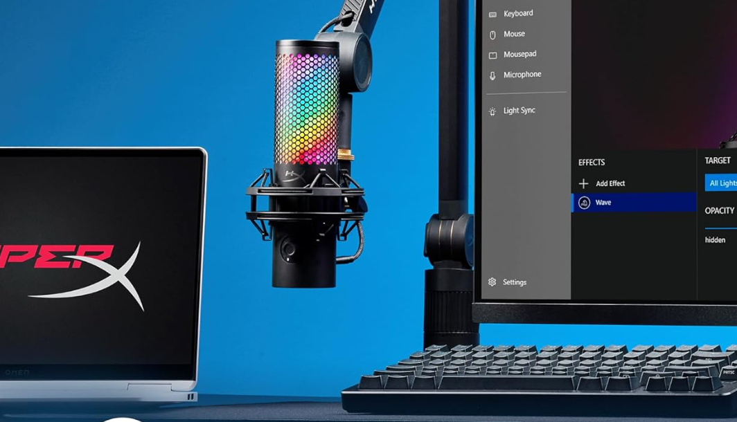 Oferta Imperdível: HyperX QuadCast 2 S RGB com 21% de Desconto para Streaming e Criação de Conteúdo