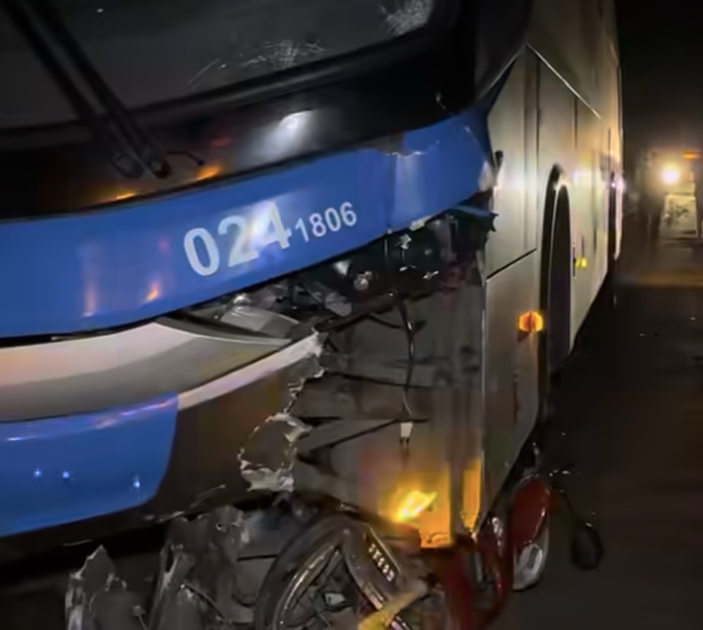 Ônibus da Viação Princesa colide com motocicleta e deixa 1 morto em Ipu, CE