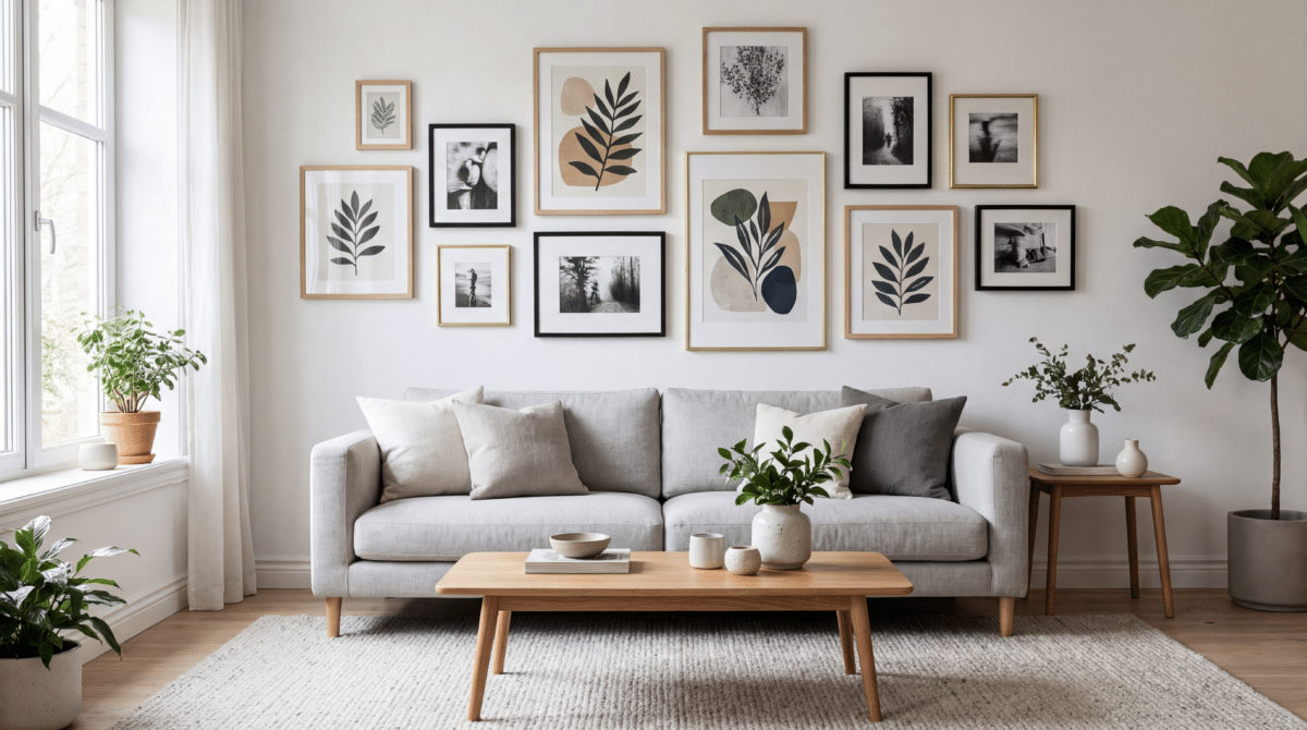 Parede Atrás do Sofá: 5 Ideias Criativas para Valorizar Sua Sala
