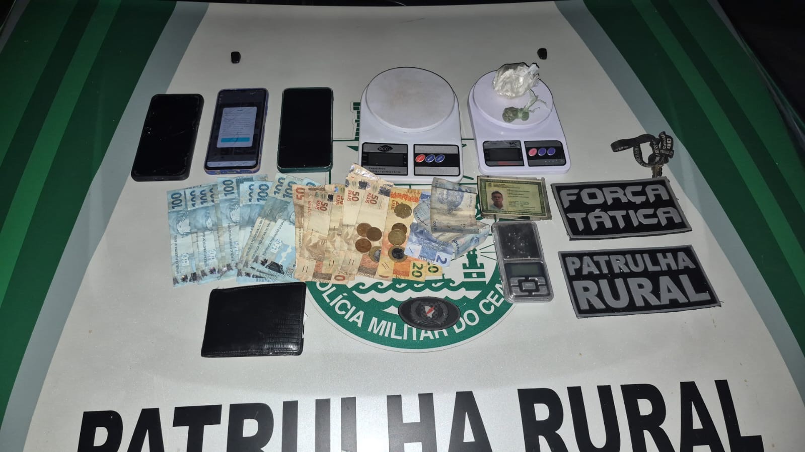 Patrulha Rural Evita Homicídio e Realiza Prisões por Tentativa de Homicídio e Trafico de Drogas