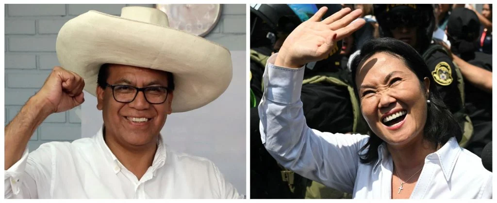 Peru Decide: A Batalha entre Keiko Fujimori e Roberto Sánchez Pelo Futuro do País