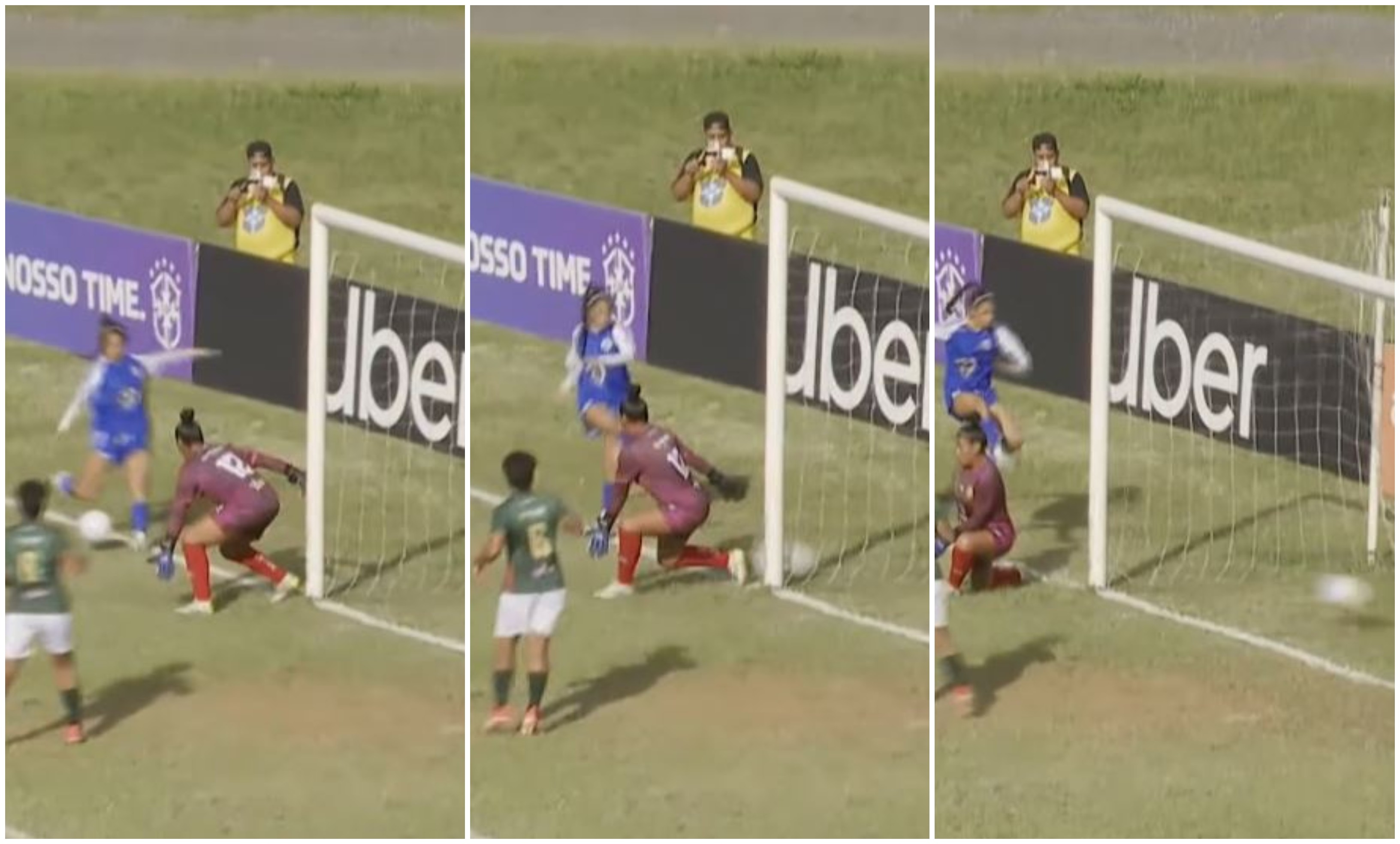 Polêmica na Copa do Brasil Feminina: Vídeo Mostra Bola Fora da Rede em Gol Confirmado