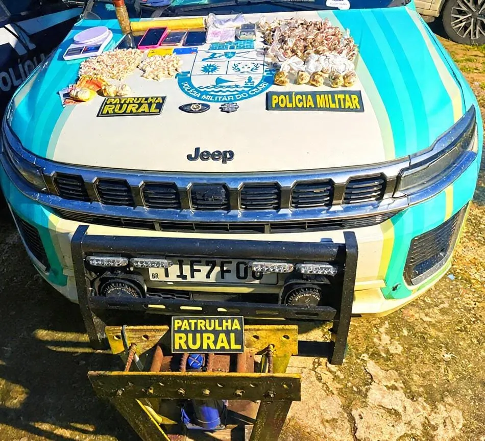 Polícia Fecha Ponto de Drogas na Caponga, em Cascavel: Três Suspeitos Presos