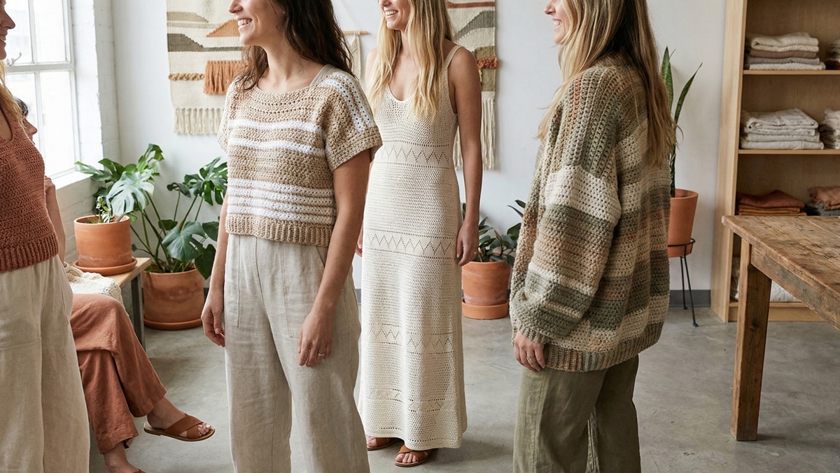 Ponha a Mão na Massa: Aprenda a Usar Pontos de Crochê e Renove o Seu Guarda-roupa