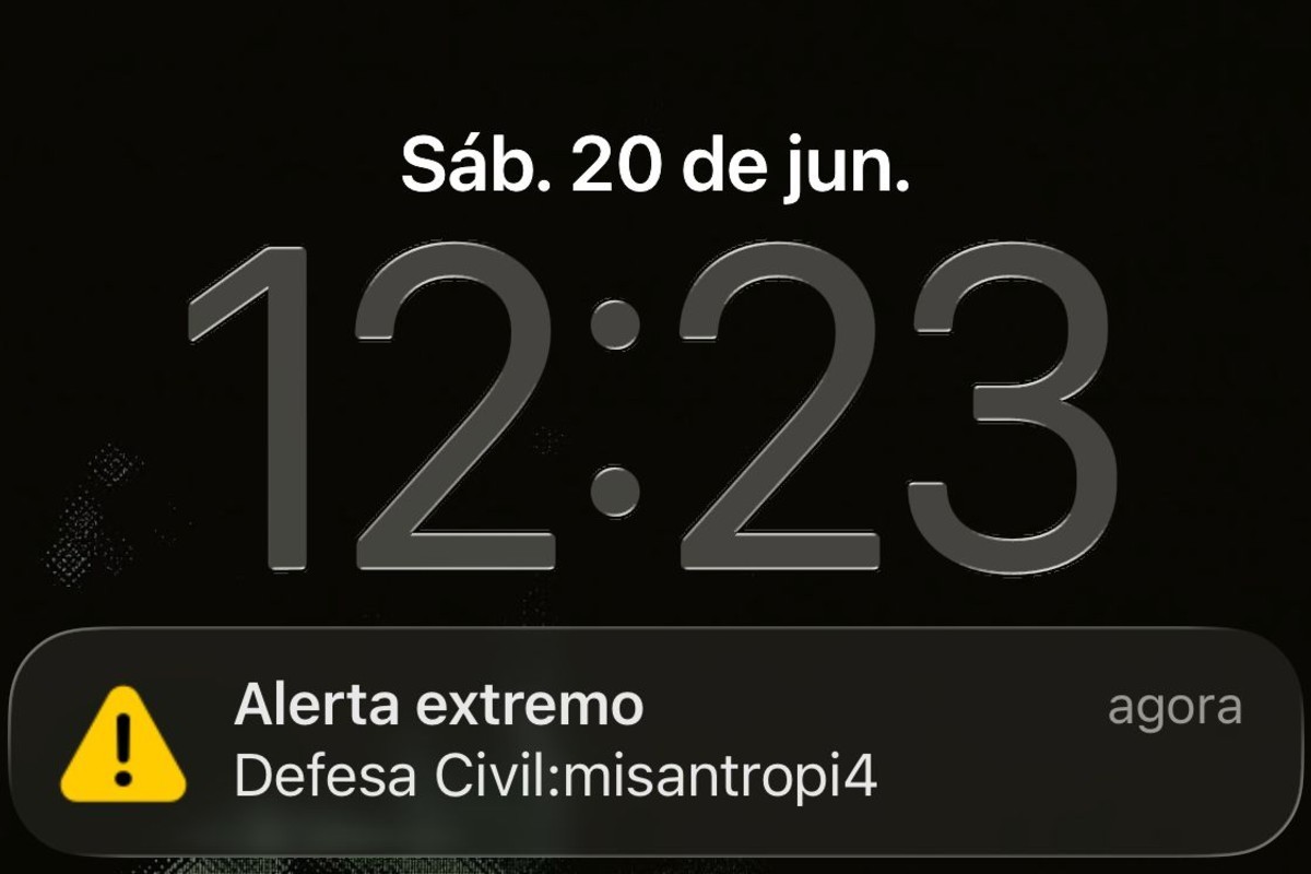 Por que o alerta da Defesa Civil tocou alto de madrugada mesmo no silencioso?