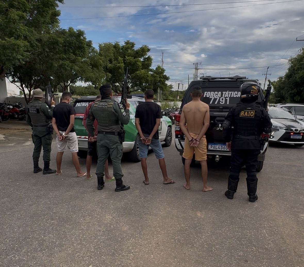 Prisão em Crateús: 4 Suspeitos Detidos Após Assalto na Serrana