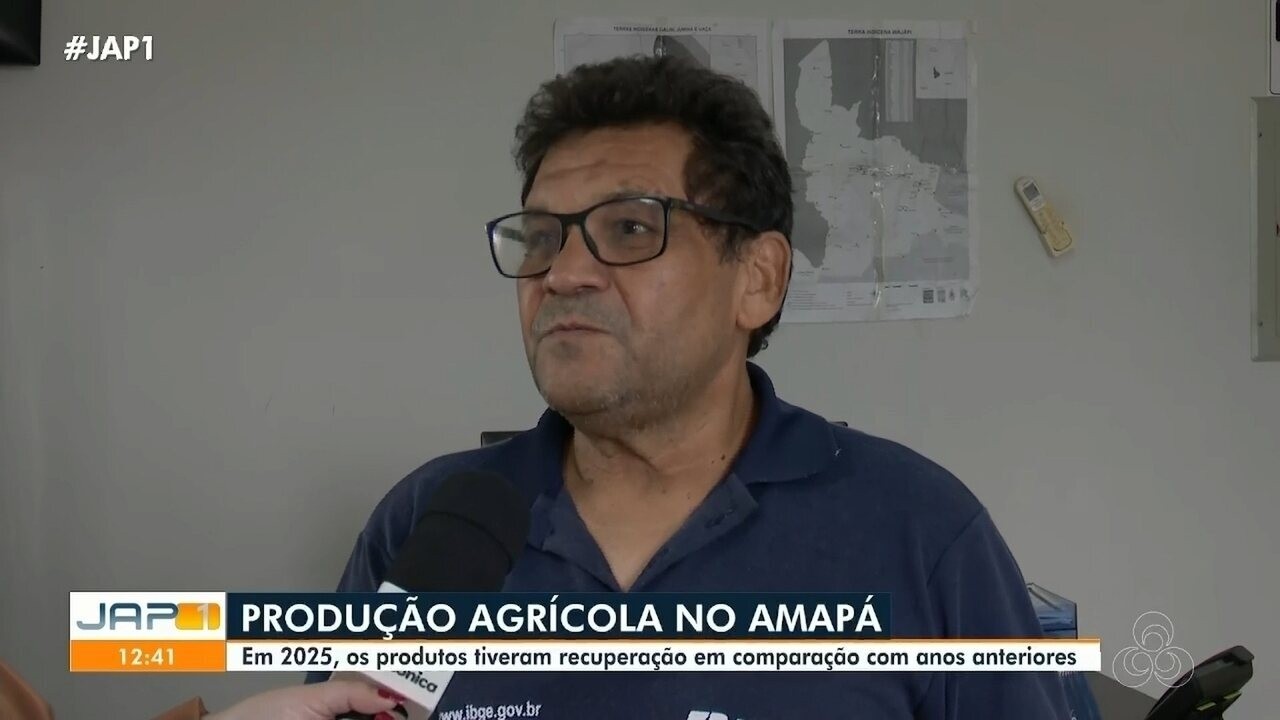 Produção de arroz e feijão recua, mas safra da soja cresce quase 30% no Amapá, segundo IBG